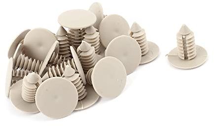 A ABSOPRO Auto Porta Rivestimento 8mm Foro Dia Rivetti Fermo Clip 8mm (Set di 20)