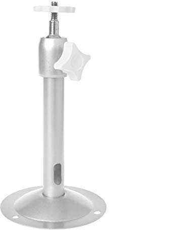 GLigeT Projector Mount Stand Projector Brackets, 360 Degree Adjustable Projector Ceiling Mount Stand Wall Projector Metal Bracket, Silver Projector Ceiling Mount