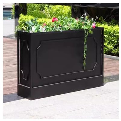 LIBANGRONG-888 Planter Box ﻿ Outdoor Flower Box Flower Trough Commercial Street Large Flower Bed Sales Department Floor to Ceiling Flower Rack Urban Raised Garden Bed