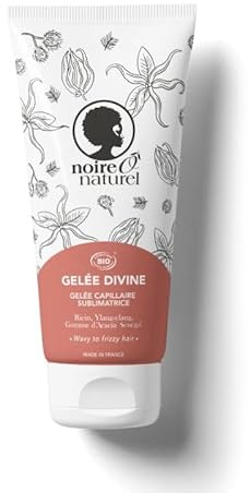 Gelée Capillaire Sublimatrice bio - Gelée divine (200 ml) - Noire O Naturel - Soins capillaires