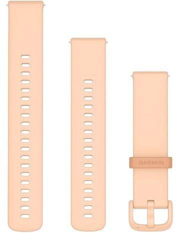 Garmin Schnellwechsel-Armband 20mm, passend für Venu, Venu 2Plus, Venu SQ/ SQ2, vivoactive 3/5/6, vivomove- Serie, Forerunner 55/165/ 245/645, Approach S40/ S42/ S12/ S44/ S50, D2 Air
