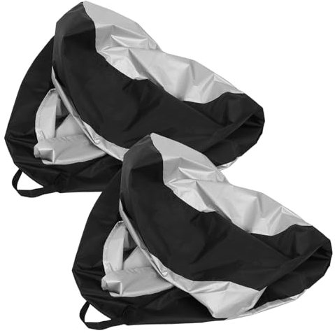 Vaguelly 2pezzi Copriruota Protettivo Per Auto e Camion Realizzato in Materiali Resistenti Design Elegante Facile Da Trasportare e Riporre