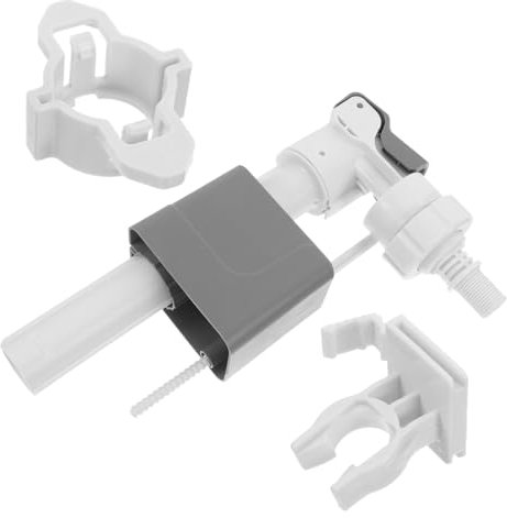 NUOBESTY Toilet Fill Valve Replacement Kit Stainless Steel Water Inlet Valve Side Mount for Cisterns Compatible 3/4 Threads and 1.6cm Diameter for Standard Toilets