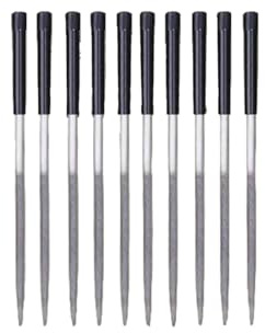 Juego de limas de madera de acero de alto carbono, herramienta profesional de forma multifuncional con agarre seguro para proyectos complejos de carpintería, herramienta de acabado de detalles de