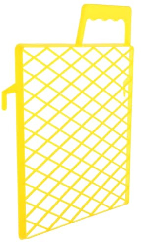 HOMSFOU Griglia per vernice da 21,6 cm, in plastica, con schermo a secchio, robusto rullo per pittura per fai da te e uso professionale