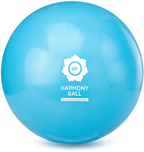 Harmony Ball air - Gymnastique/Pilates/Yoga Balle - sans phtalates - Aqua Bleu (Aquableu, 23 cm)