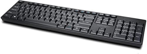 Kensington Pro Fit Low Profile Full Size Wireless Keyboard (K75229US)