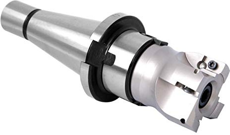 Fraise à Surfacer NT40 FMB22 Support Mandrin Fraise en Bout Indexable avec Inserts APMT1604 et Clé 10 Pièces Milling Inserts