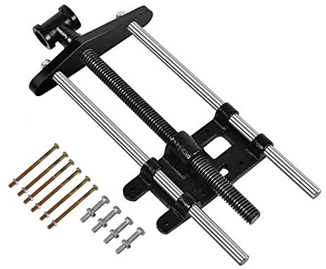 10.5'' Étau de menuisier, Étau d'établi pour le travail du bois, Pince à Clip en métal, menuiserie Pince de pince de lit de table robuste, utile pour la menuiserie, l'ingénierie et le soudage