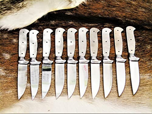 Klinge Nicker 440A SET-10 stück Messerbau Rohling 9 cm Bayerischer Nicker 772EA