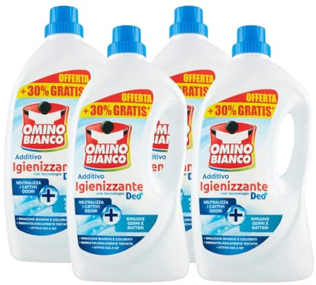 AD TREND Additivo Igienizzante con Tecnologia Deo+ 2400 ml - 4 Confezioni