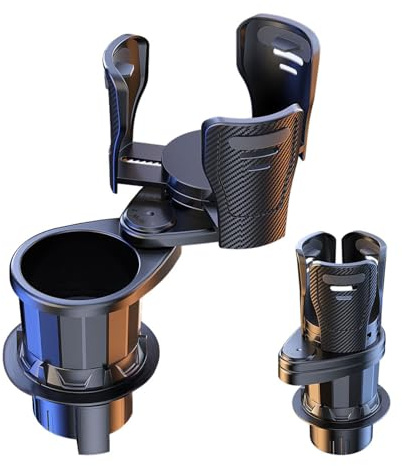 PengGengA Auto Getränkehalter Expander Universeller 360° Drehbar Auto Becherhalter Multifunktion Verstellbar Cupholder Wasserflaschenhalter
