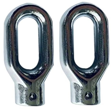 Gancio a manovella retrattabile 2 pcs 1: 7 giunti in lega di alluminio Parti di tenda da tenda di sostituzione Meteo resistenti all'occhio di tenda da tenda minimalista per la tenda da sole, tenda da