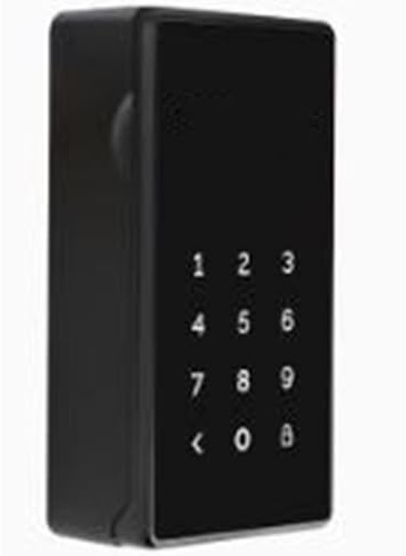 MPYEKP Smart Schlüsselkasten, Schlüsseltresor mit Zahlencode, 4 Möglichkeiten zum Entsperren, Wasserdichter Schlüsselbox, chlüsselschrank für Zuhause/Airbnb/Garage (mit Aufhänger)