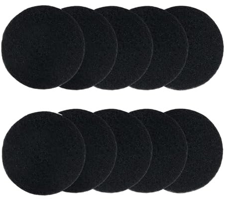 OXFUZZ Paquete de 10 esponjas de filtro de alta eficiencia lavables para aspiradoras de mascotas