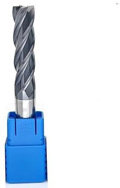 Fräser Legierung Beschichtung Wolframstahl 100L/150L Hrc50 Verlängerung Planfräser Schaftfräser CNC Fräser,5x100L