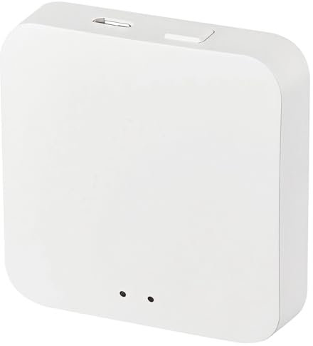 Tuya Zigbee Hub Gateway, controlador de hogar inteligente, integración WiFi y Zigbee, soporta 128 dispositivos, funciona con Alexa y Assistant
