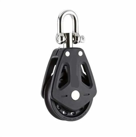 NSNYDNZ Pulley, Single Swivel Shackle Sailboat Hardware 72mm 2 5/6 Single Swivel Shackle Block BP7201F