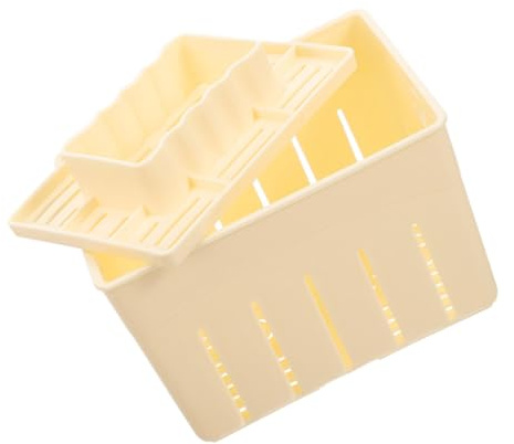 LIGIGWASH Homemade Tofu Press Mould 140×105×95mm Kitchen Soybean Curd Maker Mold DIY Tofu Pressing Tool for Household Use