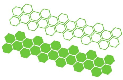 Honeycomb fönsterdekal för bil, bil Honeycomb bildekal Fönster Bildekaler | Bilfönsterklistermärken Honeycomb vattentäta klistermärken, dörrstötfångare, hexagonkroppsmönster, dö