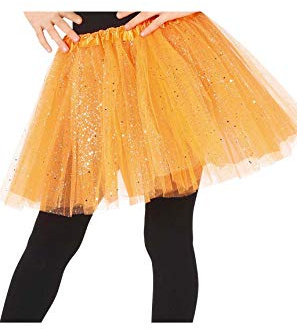 Ljus orange tutu för barn
