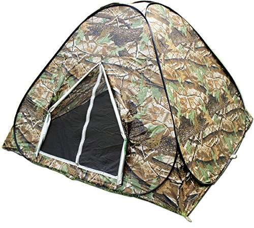 BZTANG Explorer Outdoor 3-4 Personen Camouflage Camping Wandern Einfache Einrichtung Instant Pop Up Zelt