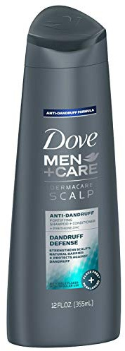 Dove Men+Care Dermacare Scalp 2 in 1 Shampoo & Conditioner Dandruff Defense 12 oz