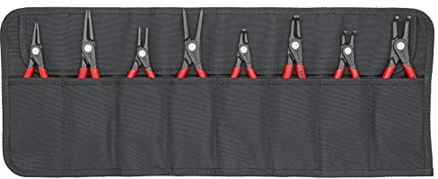 KNIPEX - 00 19 58 V02 Tools - 8 Piece Precision Circlip Pliers Set (001958V02)