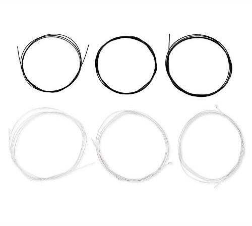 Klassische Gitarrensaiten, hochwertige Nylon Saiten für akustische Gitarren, Gitarrenzubehör, professionelle Qualität, Musikinstrument Zubehör, für Anfänger und Fortgeschrittene