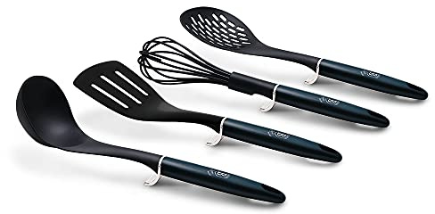 Set di 4 utensili da cucina in nylon Berlinger HAUS Aquamarine BH-6238