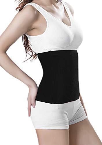 Faxianther Rückenwärmer Kaschmir Nierenwärmer Winter Dicken Rückenstützgürtel Elastisch Wärmegürtel Leibwärmer Hüftwärmer Bauch Taille Unterstützung für Damen Herren