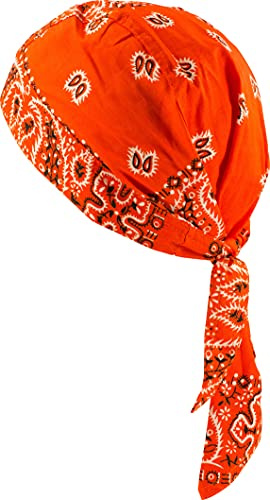 fashionchimp Zandana aus 100% Baumwolle, Bandana-Kopftuch, Bikertuch für Damen und Herren, Muster-Print