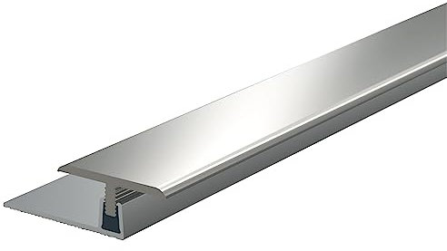 KÜGELE TF530 100 T-FLEX Übergangsprofil Set EO 7-13 1,0m, Edelstahloptik