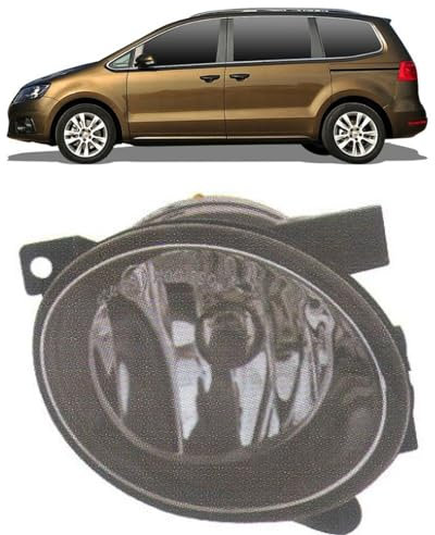 DM Autoteile 108647 Nebelscheinwerfer links kompatibel für Seat Alhambra VW Caddy III Golf VI Plus V Jetta IV