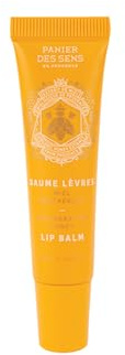 Baume à Lèvre Hydratant au Miel Bio - Répare & Nourrit les lèvres - Baume a levre fabriqué en France - 99% naturel - 15ml - Panier des Sens - Lip Oil en tube avec applicateur pratique
