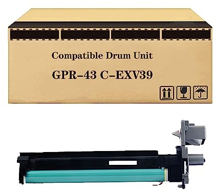LISTWA Compatible Replacement for Canon GPR-43 C-EXV39 Drum Unit Work with Image Runner Advance 4025 4035 4225 4235 Printer 1 Black