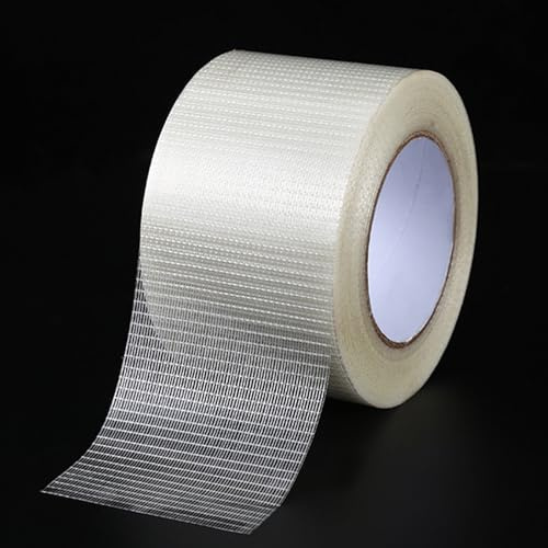 CATELL 20M/66FT RV Awning Repair Tape, Tent Repair Tape Tenacious Tape | Fiberglass Reinforced Tape Clear Duct Tape Heavy Duty Tape for Waterproof Repair Tape for Boat Covers for Canopy