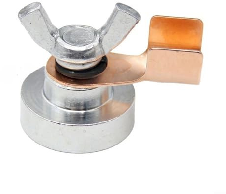 Accesorios de soldadura de cabeza magnética Abrazadera de tierra magnética, abrazadera de tierra de soporte de soldadura magnética para herramienta de accesorios de soporte de soldadura