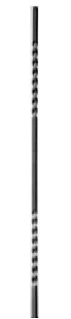 shivler Zaunelemente Gartentor Metallzaun Zäune Zaundekoration Zaunpfosten Balkonverkleidung Set Verschiedene Muster (950mm - 05.046/4 Stück)