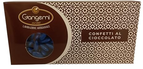 Gangemi Confetti Classici al Cioccolato - confezione da 1000 g (1000 g, Blu)