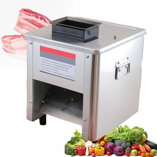 MáQuina Cortadora De Carne, Cortadora De Carne EléCtrica, Cortadora De Carne Comercial Con Cuchilla De Acero Inoxidable, Cortadora De Alimentos Para Carne Y Verduras,3.5mm