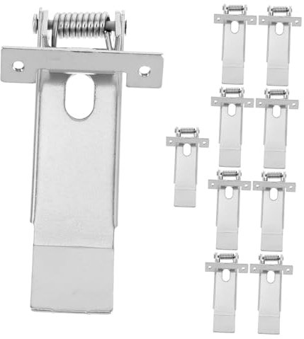 TIDTALEO 10stücke Teiliges Kleine Federklemmen Aus Eisen Für Beleuchtungszubehör Versteckte Lampenhaltefeder Clips Zur Befestigung Von Led Downlights Einfache Montage Für DIY Und Profi