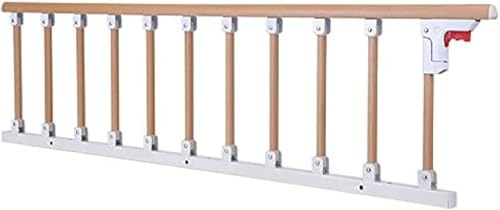 Bettschutzgitter, Faltbares Sicherheitsbettgitter Für ältere Menschen, Erwachsene Assistieren Griff Handicap Bettgeländer Metallgriff Stoßstange, 11-Speed
