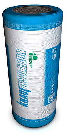 Knauf Klemmfilz NaturRoll Plus WLG 040 Mineralwolle (16 Rollen-240mm-10,87 EUR/m²-Rolle á 4,08m²)