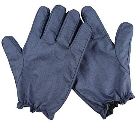 ZMMHW Anti-Radiation Fabric Gloves, Electric Welding TIG Welding EMC Laboratory EMF Shielding Unisex Gloves,XL