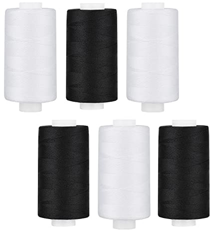 Simthread Polyester sytråd, quiltgarn för sömnad och quiltningsmaskiner – 550 yards/spole