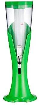 Dispensador de Torre de Cerveza Dispensador de Torre de Cerveza, cañón de Cerveza de Barril con carámbanos, dispensador de Vino de Barril de remojo de Vino de Hielo Luminoso Comercial con Grifo Torre