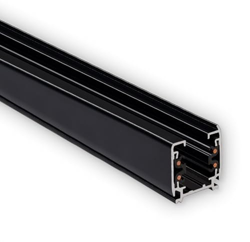 INNOVATE Binario Faretti soffitto orientabili 2M Trifase 3 Fasi [2000 x 36 x 33 mm] Illuminazione per interni I Binario LED soffitto I Portalampada GU10 Erco, Eutrac, Nordic Aluminum, Zumtobel