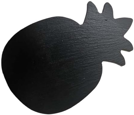 PRETYZOOM Plato Para Servir Bistec Con Forma De Piña Creativa Material De Roca Natural Con Olor Para La Cocina Y El Comedor