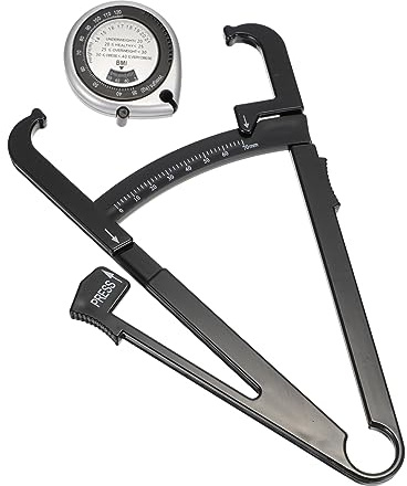 SEWOART 2St Fettes Clip-Set body fat caliper körperfett messung kleines Maßband Teleskopmaßband digitaler Messschieber Fettmesser tragbares fettmessgerät Anzahl Bremssättel Umfang Lineal